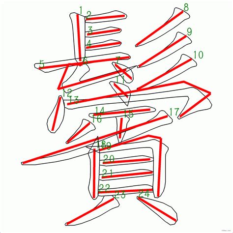 寯 筆畫|漢字: 鬢的筆畫順序 (“鬢”24劃) 